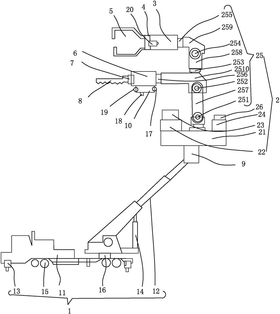 锯树枝机械装置的制造方法附图
