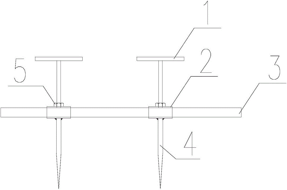 圆弧风管铁皮下料结构的制作方法附图