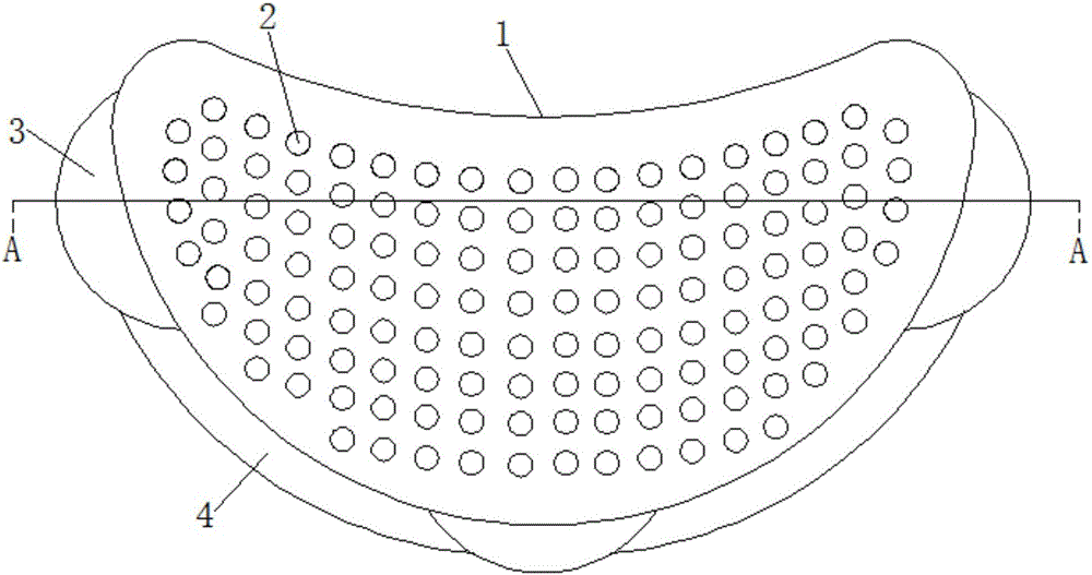 一种天然乳胶胸垫的制作方法附图