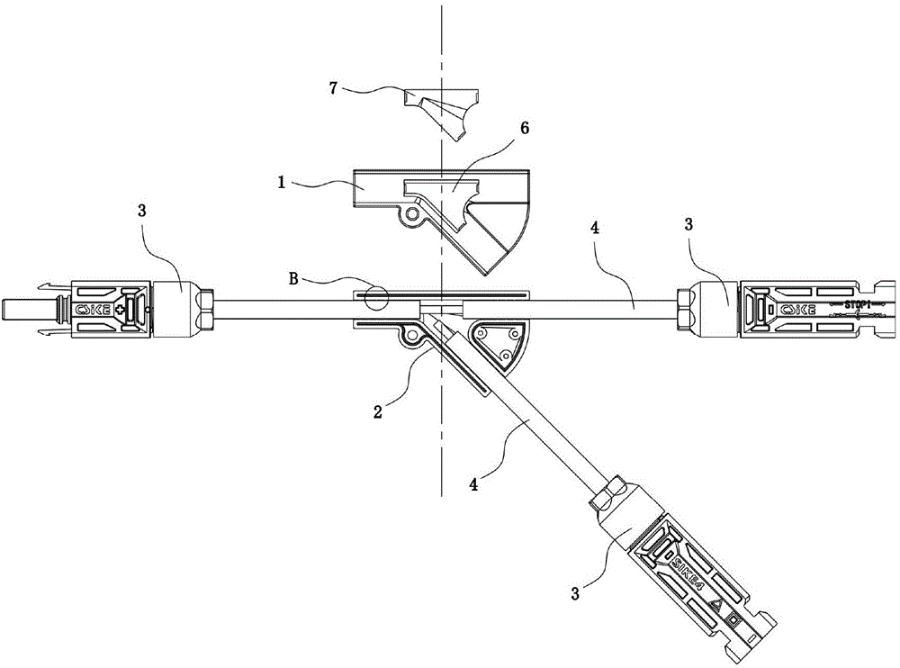 接线盒防水连接头的制作方法附图