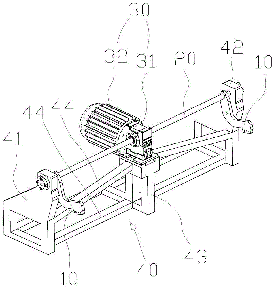 一种胶粘机的翻簧机构的制作方法附图