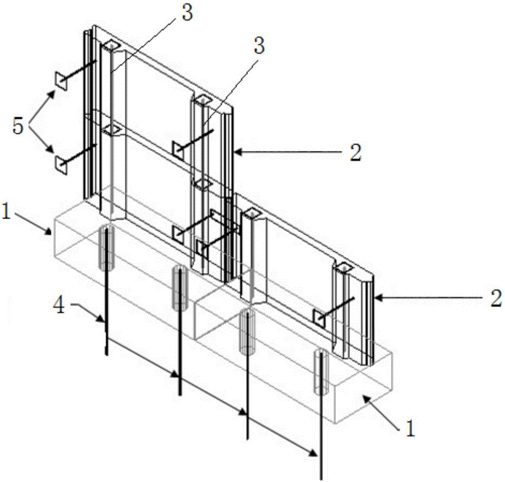 堆叠式可装配型支护面板的制作方法附图