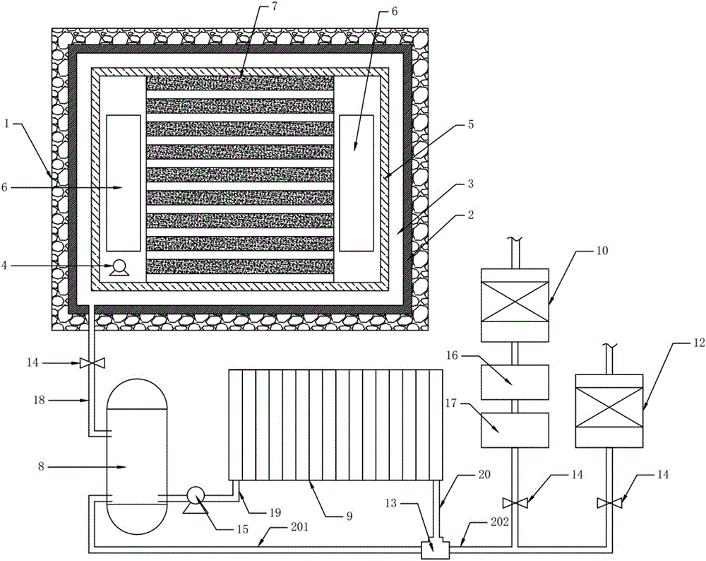 一种家用型电蓄热式供热装置的制造方法附图