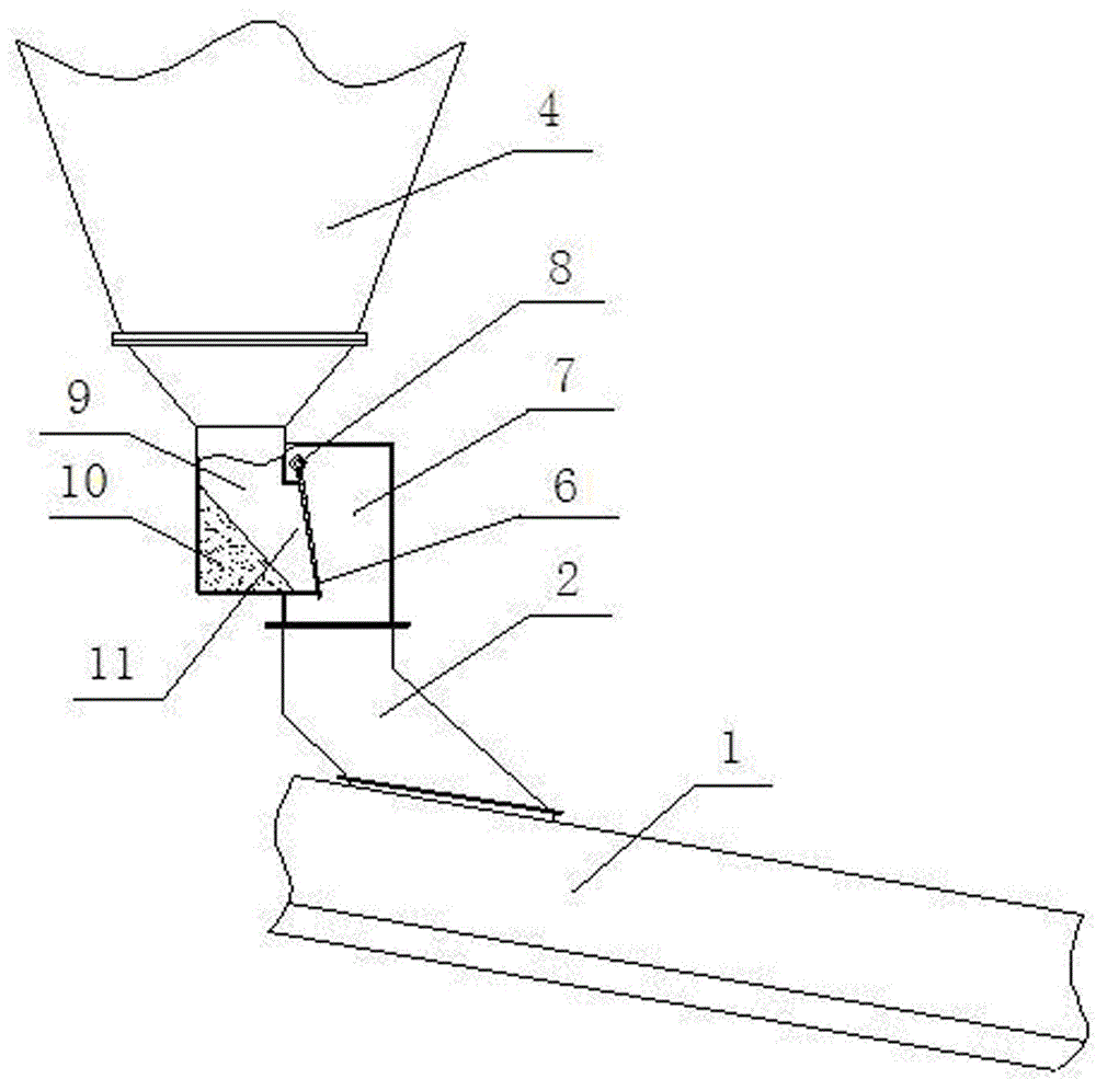无动力锁风下料装置的制造方法附图