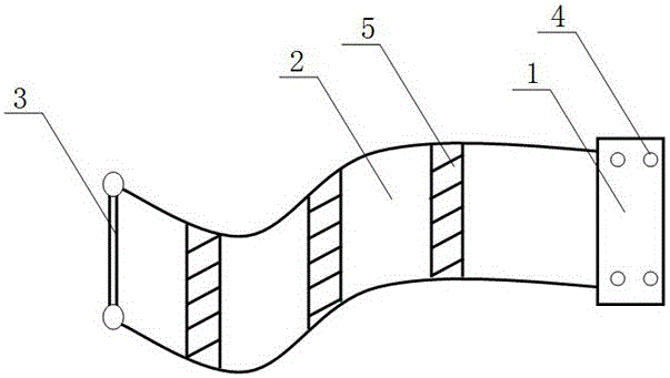 适用于戈壁地区的汽车轮胎防滑垫的制作方法附图