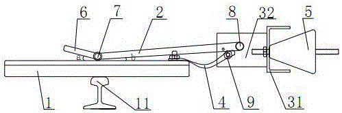 一种导轨集电器的制造方法附图