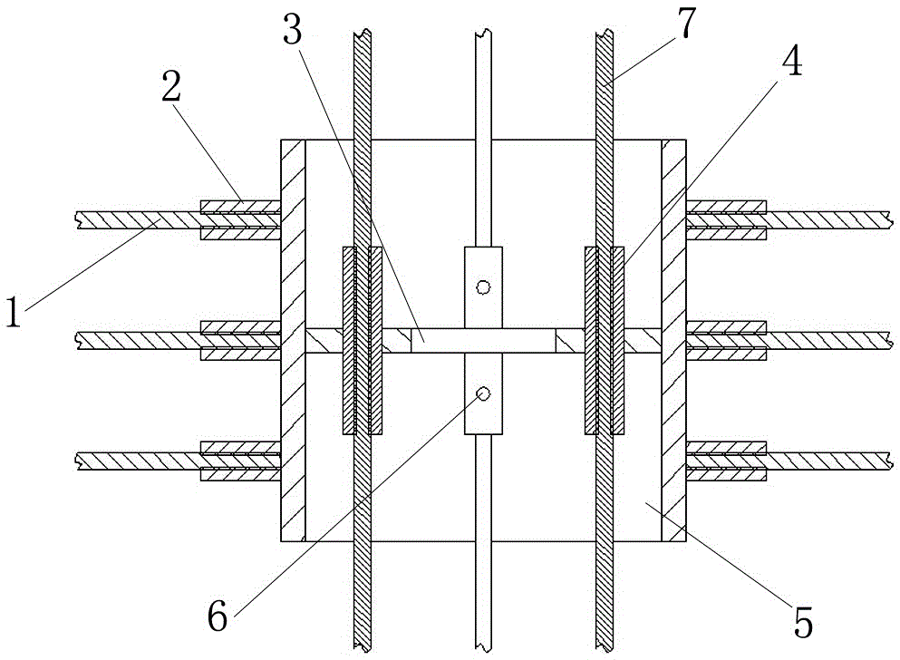一种新型混合结构钢筋连接节点的制作方法附图