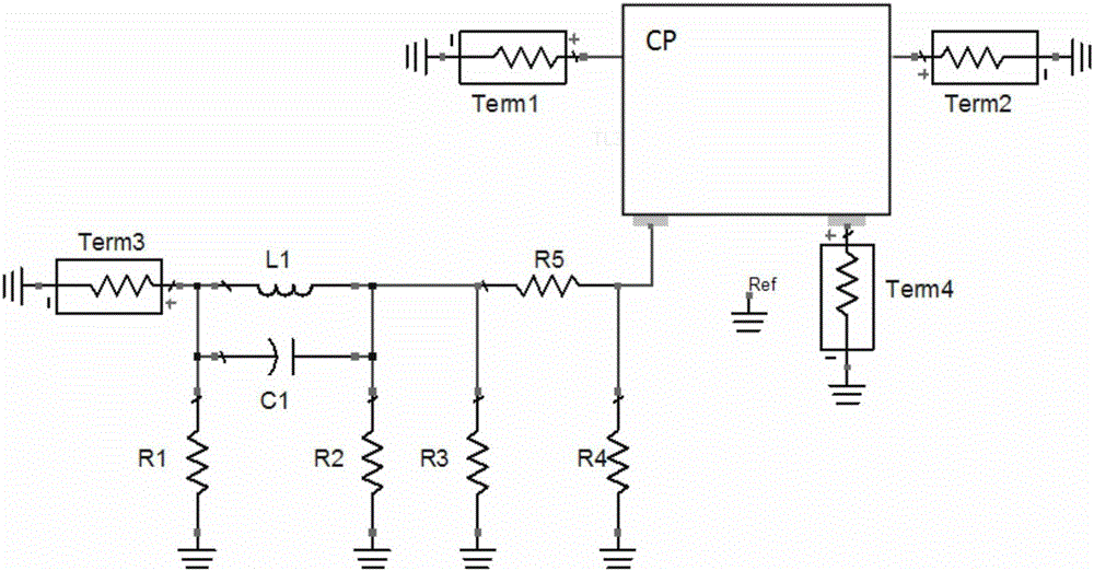 一种l波段微带定向耦合器电路的制作方法附图
