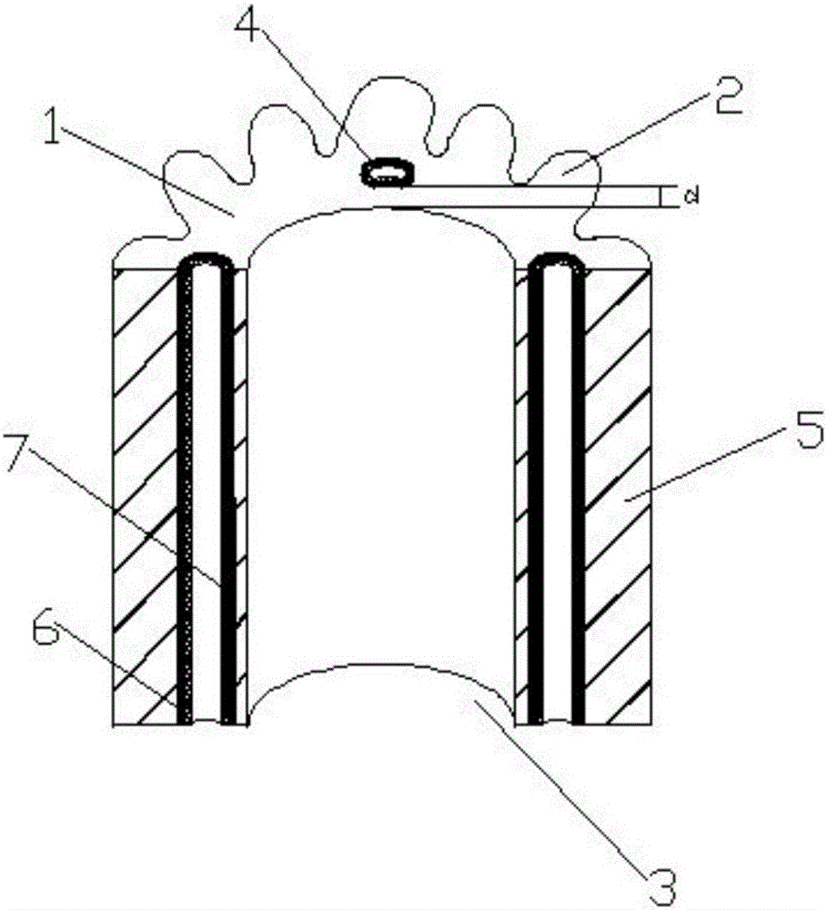 一种高强度汽车油泵用转子结构的制作方法附图