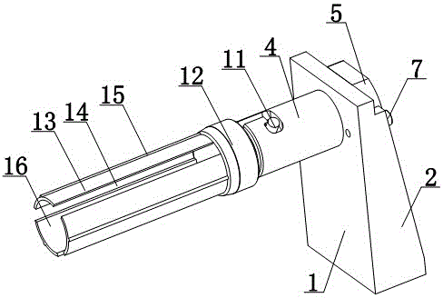 一种荧光棒检测用装夹装置的制造方法附图