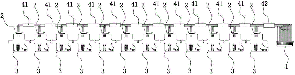 用于容纤盒的智能标签连接器线串的制作方法附图