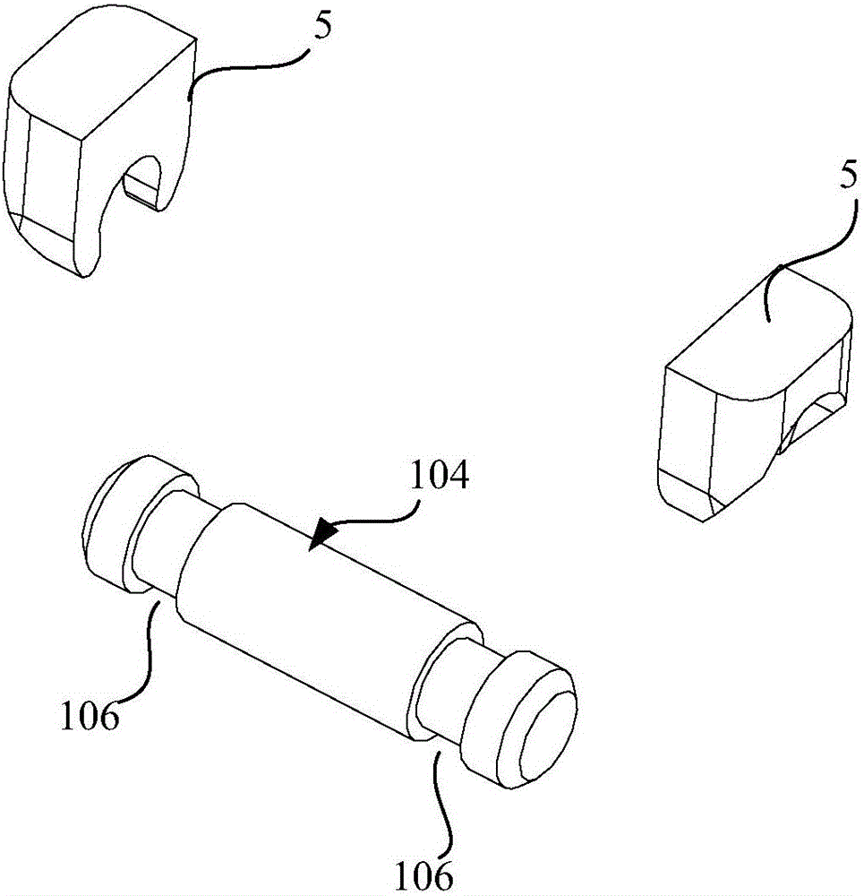 一种电梯显示器组件的连接结构及电梯显示器组件的制作方法附图