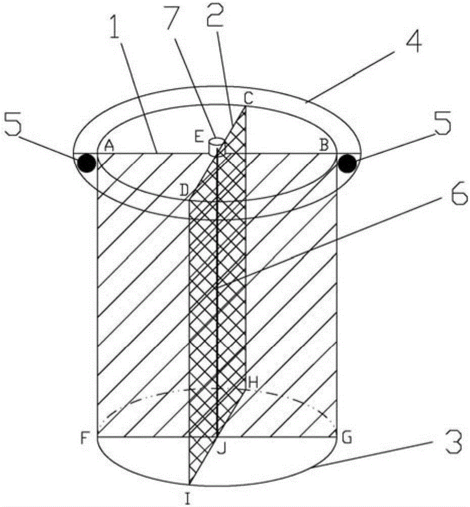 带旋转运动分隔的圆柱形动态水蓄冷装置的制造方法附图