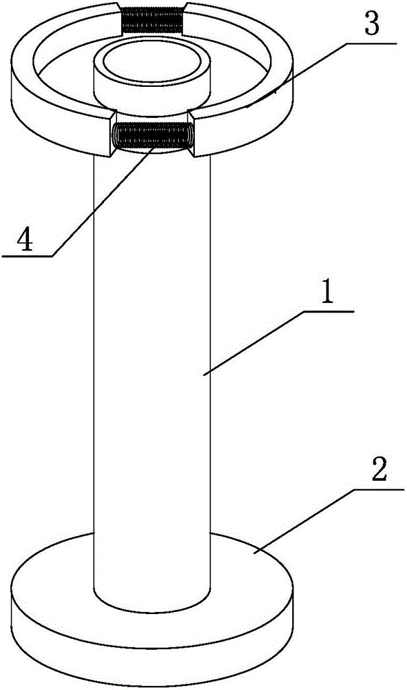 一种线头防松散的纱线筒管的制作方法附图