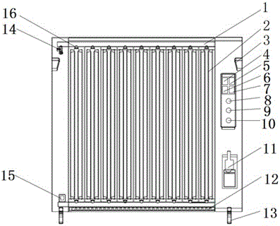 一种多功能超导热管取暖器的制造方法附图