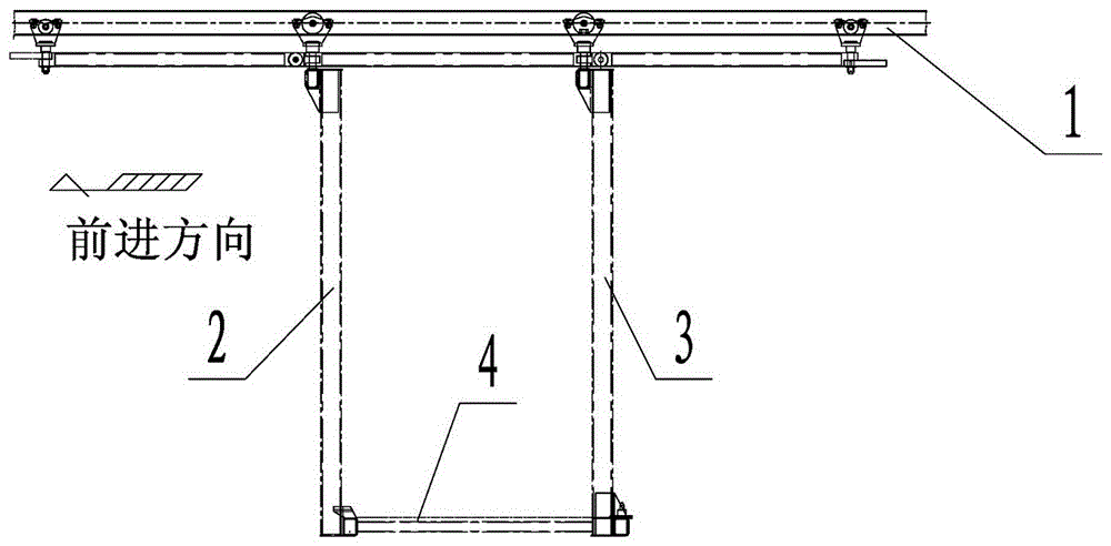 自平衡单侧吊臂吊具的制作方法附图